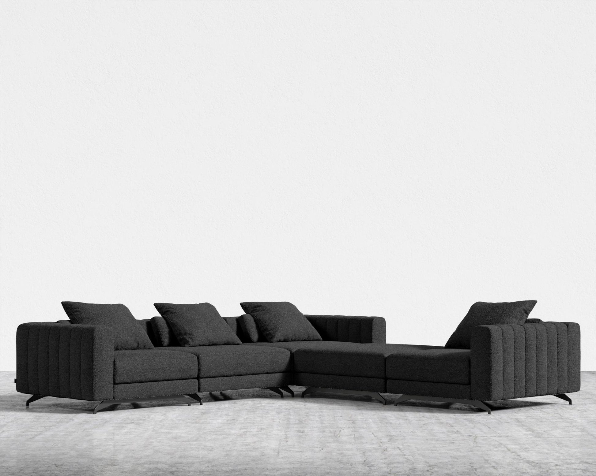 Berlin L-Sectional - Chatou Boucle - Caviar