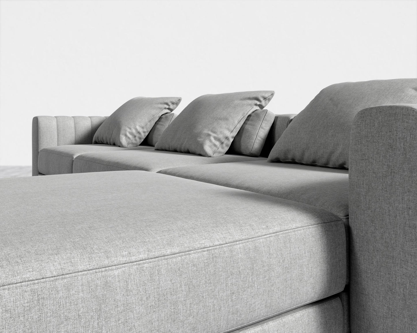 Berlin L-Sectional - Modern Felt - Malmo