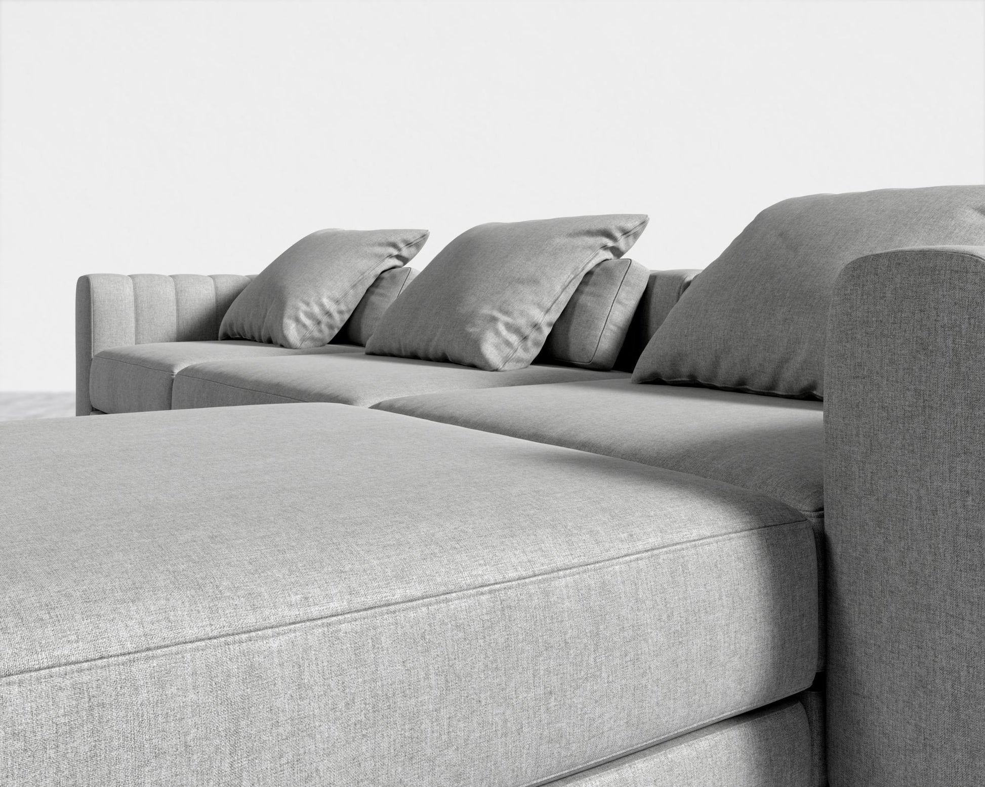 Berlin L-Sectional - Modern Felt - Malmo