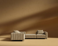 Berlin L-Sectional - Signature Plush Velvet - Dune