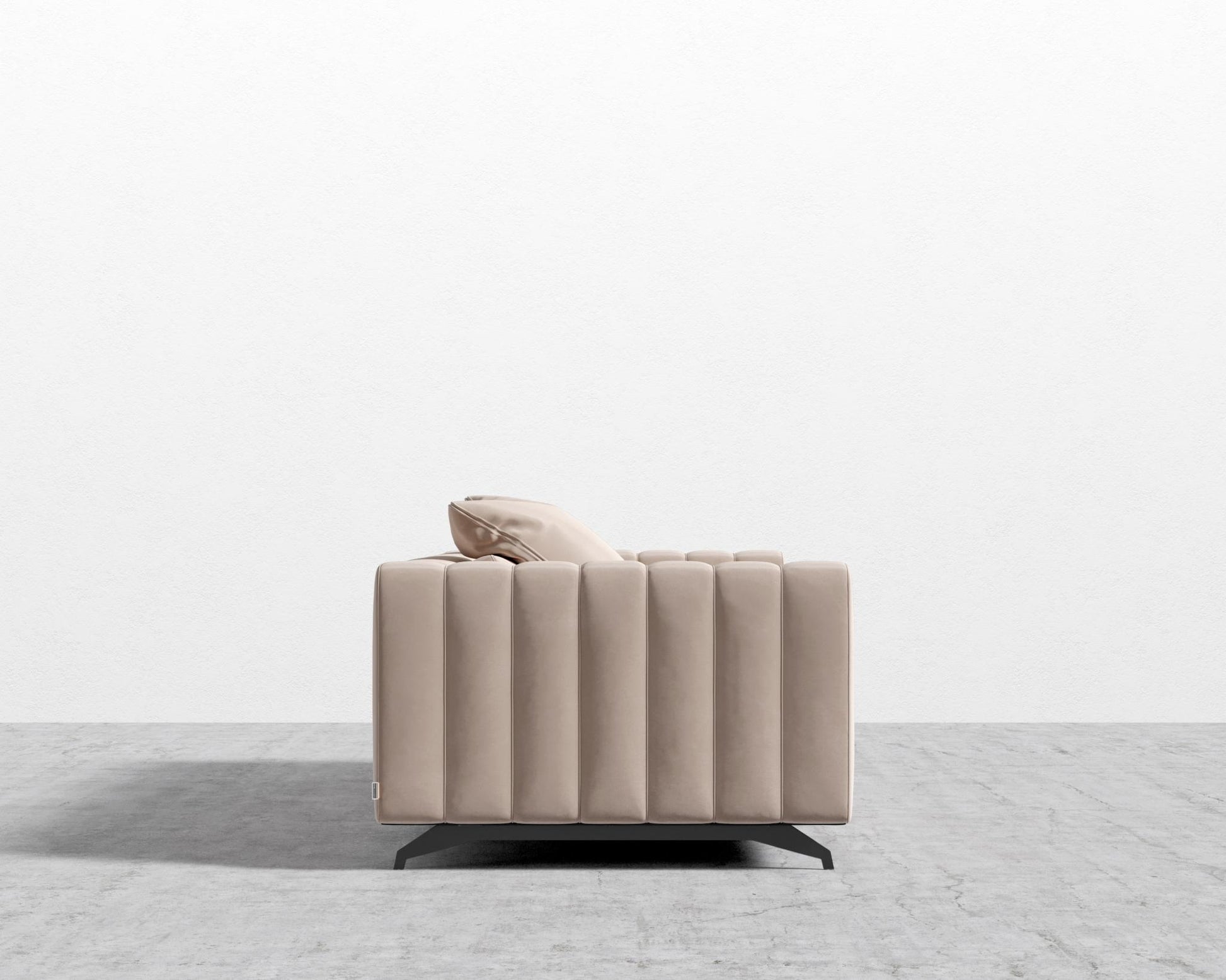 Berlin Sofa - Plush Velvet - Blush