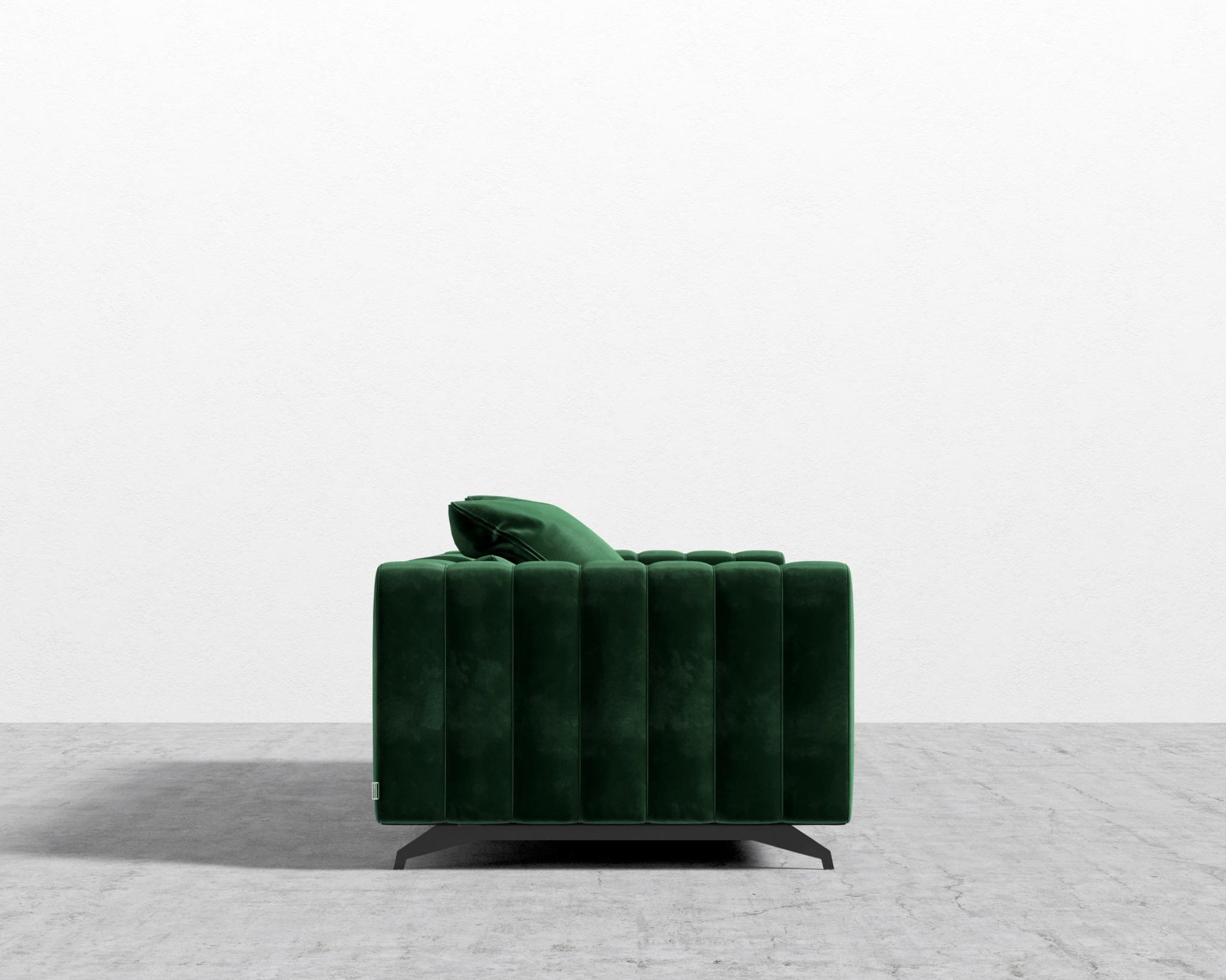 Berlin Sofa - Plush Velvet - Moss