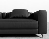 Berlin Sofa - Trento Microfiber Leather - Trento Jet Black