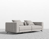 Berlin Sofa - Venice Vegan Suede - Chiffon