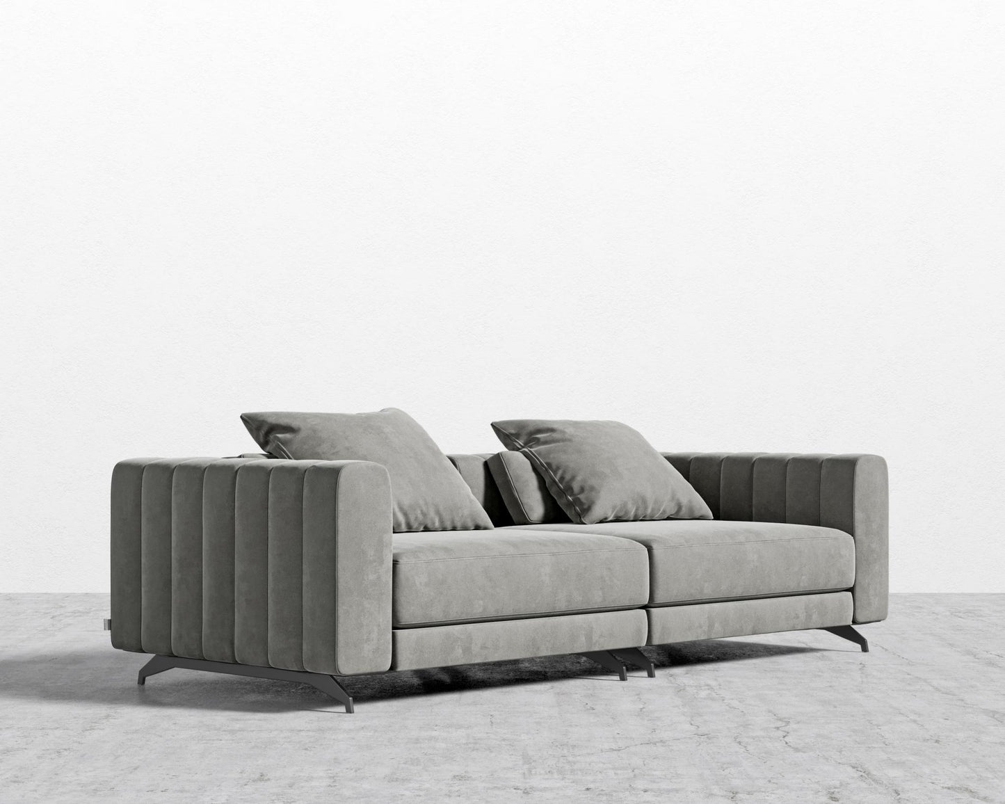 Berlin Sofa - Venice Vegan Suede - Strato