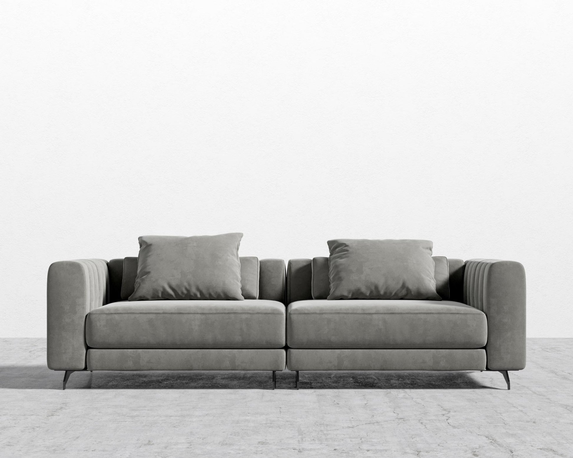 Berlin Sofa - Venice Vegan Suede - Strato