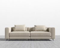 Berlin Sofa - Signature Plush Velvet - Warm Taupe