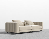 Berlin Sofa - Signature Plush Velvet - Warm Taupe