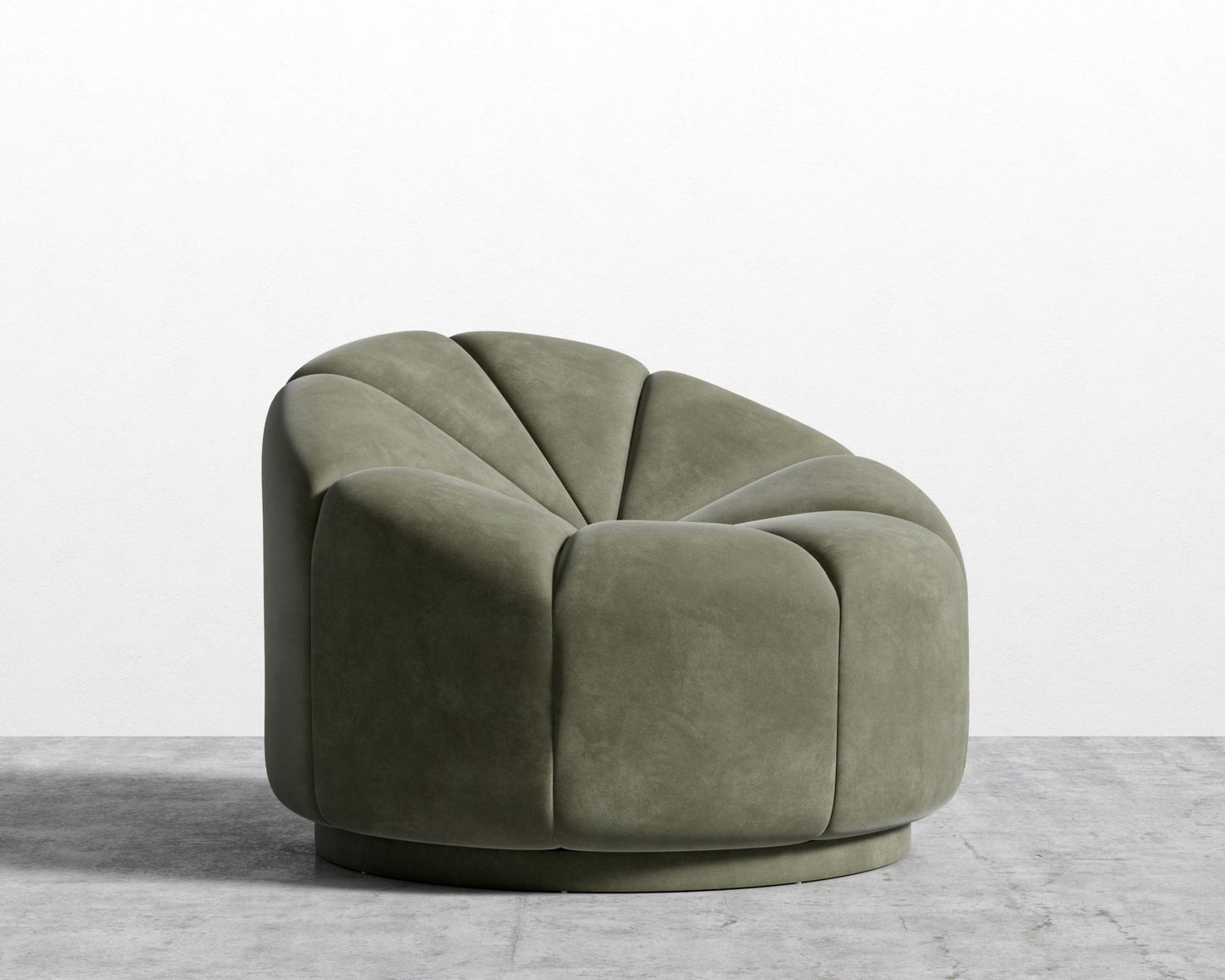Vonn Lounge Chair - Venice Suede - Sage