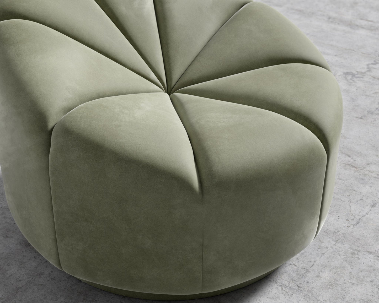 Vonn Lounge Chair - Venice Suede - Sage