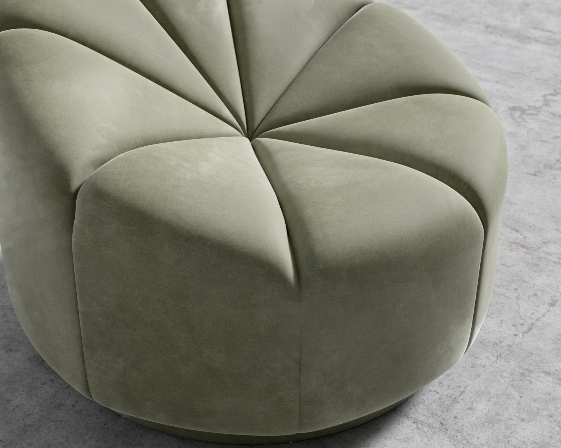 Vonn Lounge Chair - Venice Suede - Sage