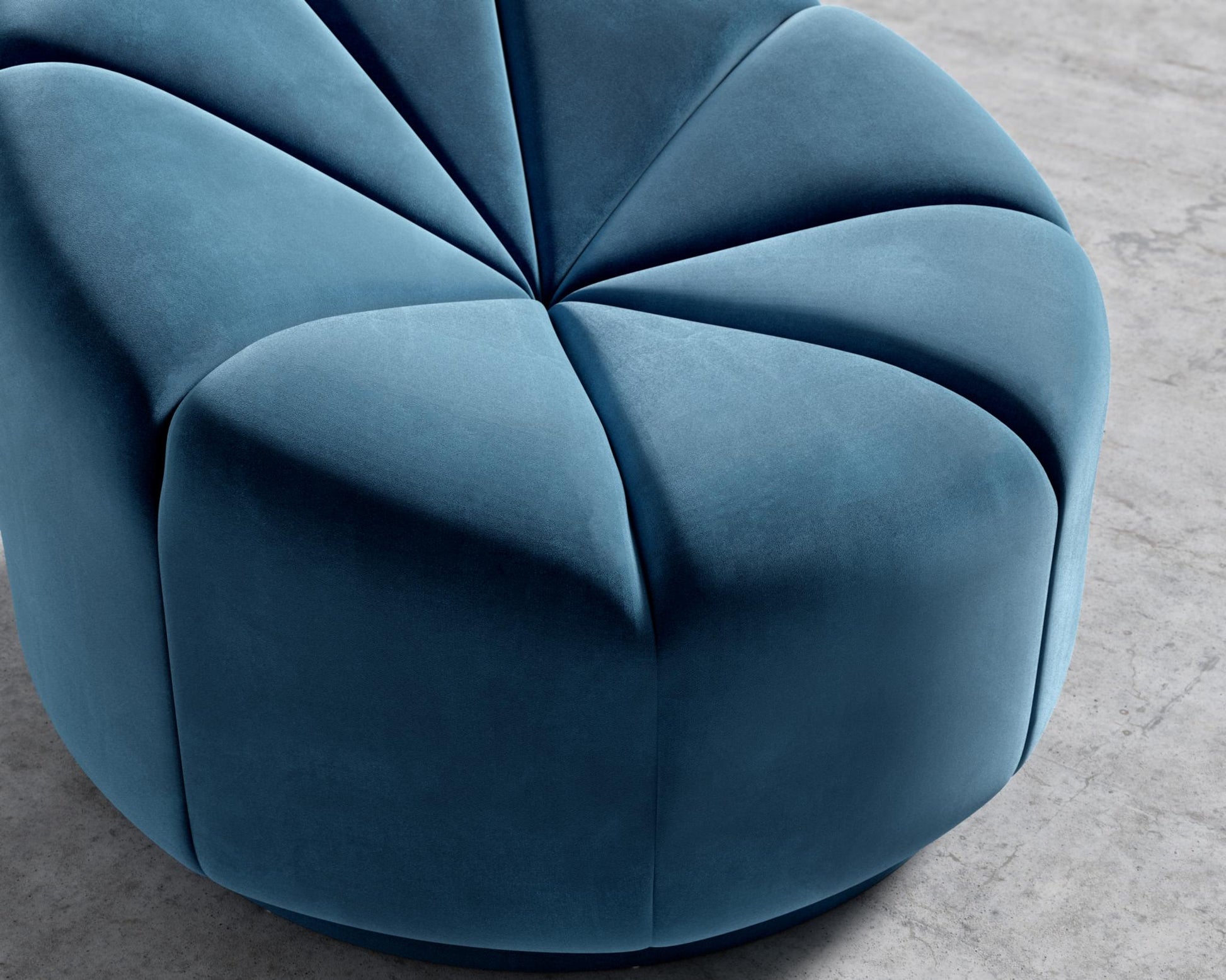 Vonn Lounge Chair - Plush Velvet - Solstice