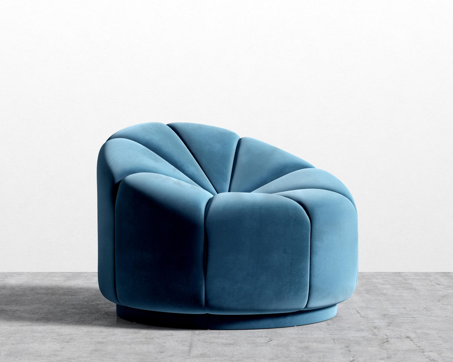 Vonn Lounge Chair - Plush Velvet - Solstice