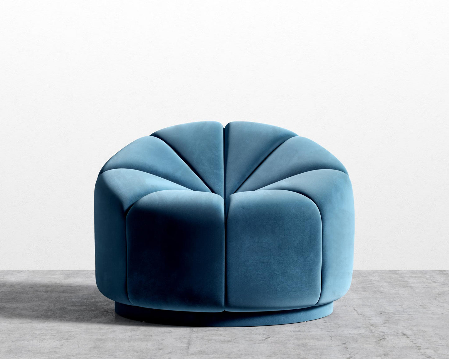 Vonn Lounge Chair - Plush Velvet - Solstice