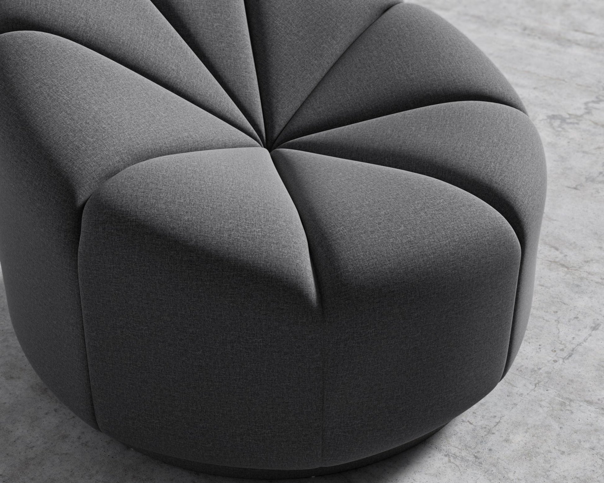Vonn Lounge Chair - Modern Felt - Stockholm