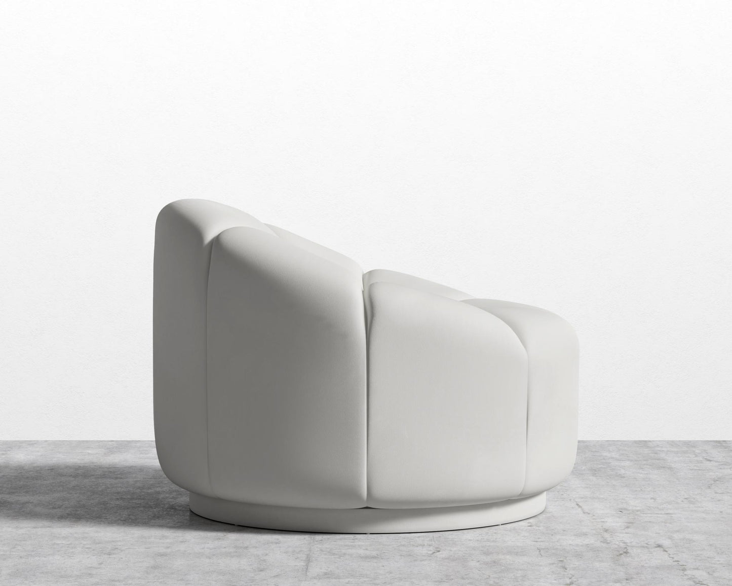 Vonn Lounge Chair - Microfiber - Trento Eggshell