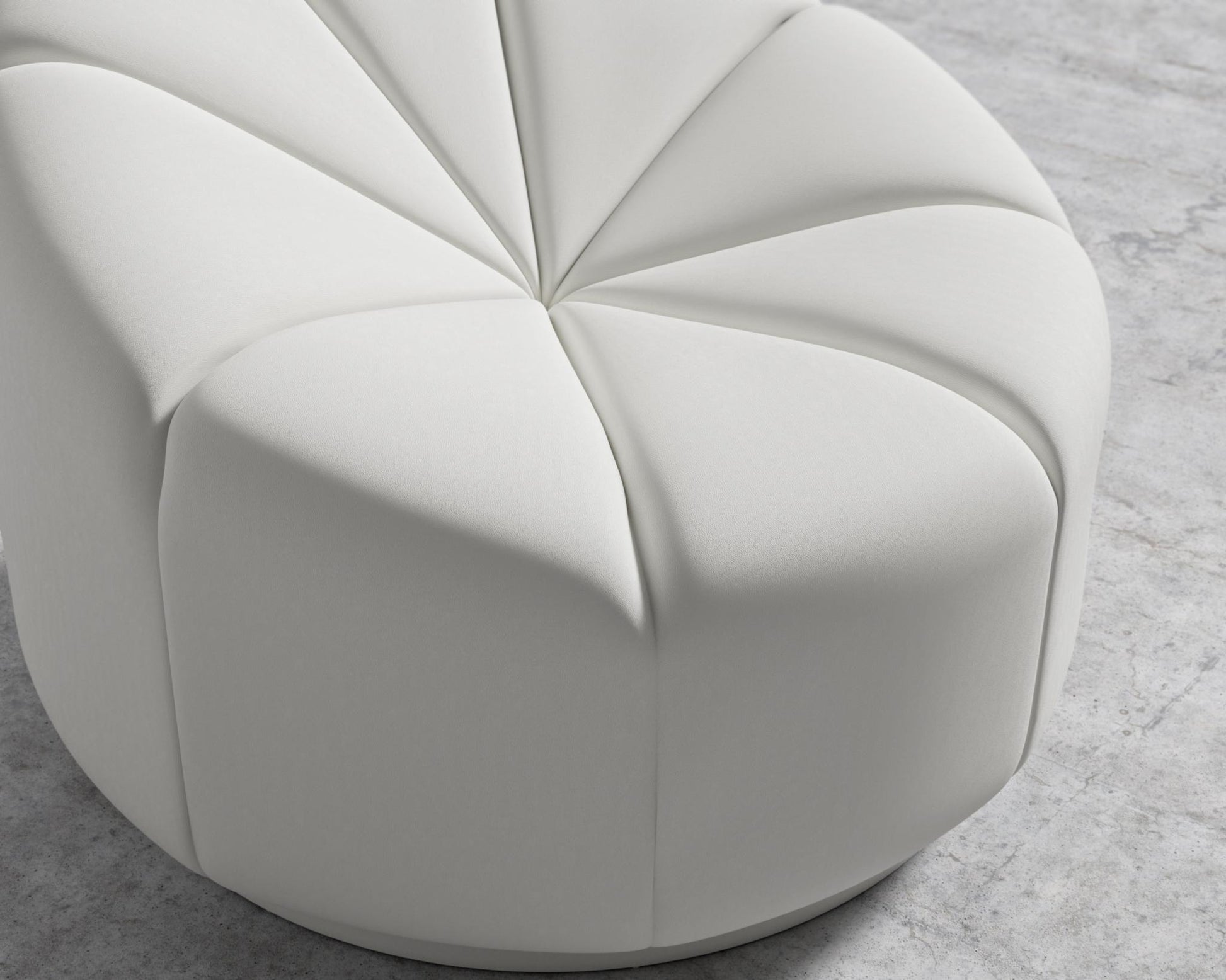 Vonn Lounge Chair - Microfiber - Trento Eggshell