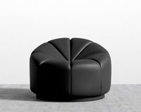 Vonn Lounge Chair - Microfiber - Trento Jetblack