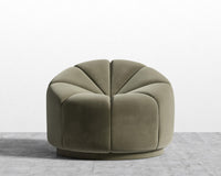 Vonn Lounge Chair - Plush Velvet - Olive Green