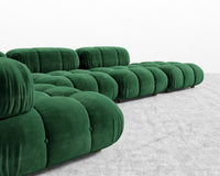 Belia Modular Sectional - Plush Velvet - Moss