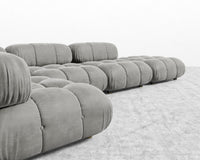 Belia Modular Sectional - Venice Vegan Suede - Strato