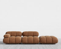 Belia Open End Sofa - Venice Vegan Suede - Cider
