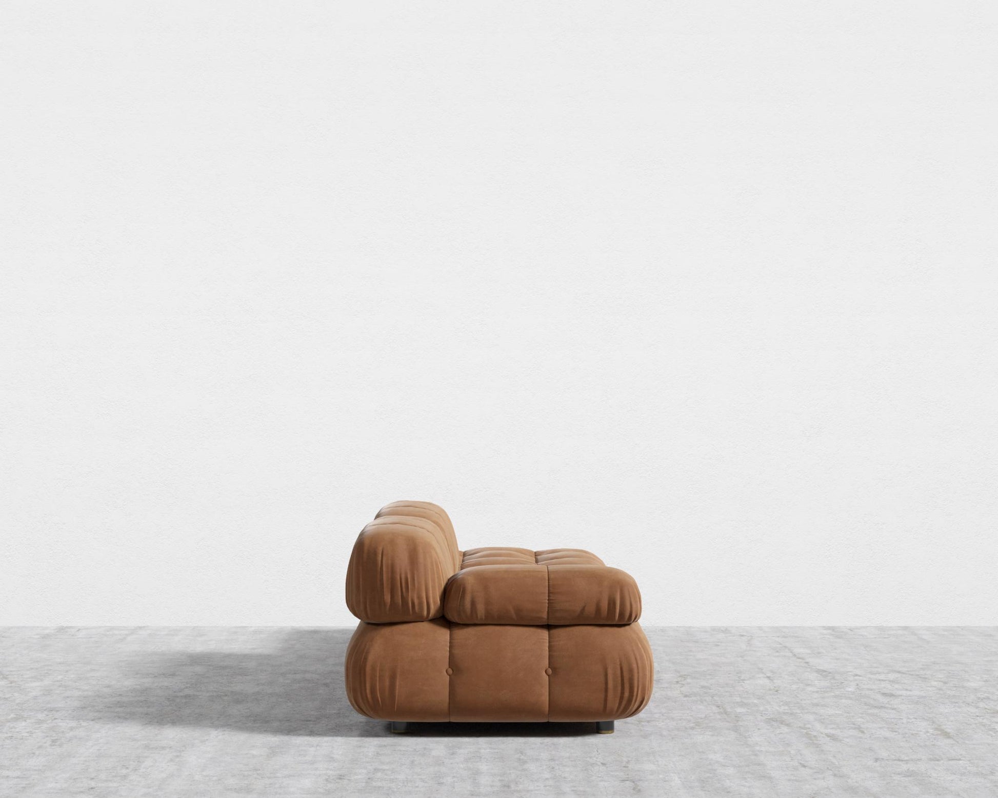 Belia Open End Sofa - Venice Vegan Suede - Cider