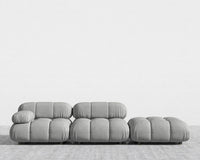 Belia Open End Sofa - Modern Felt - Malmo