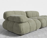 Belia Open End Sofa - Venice Vegan Suede - Sage