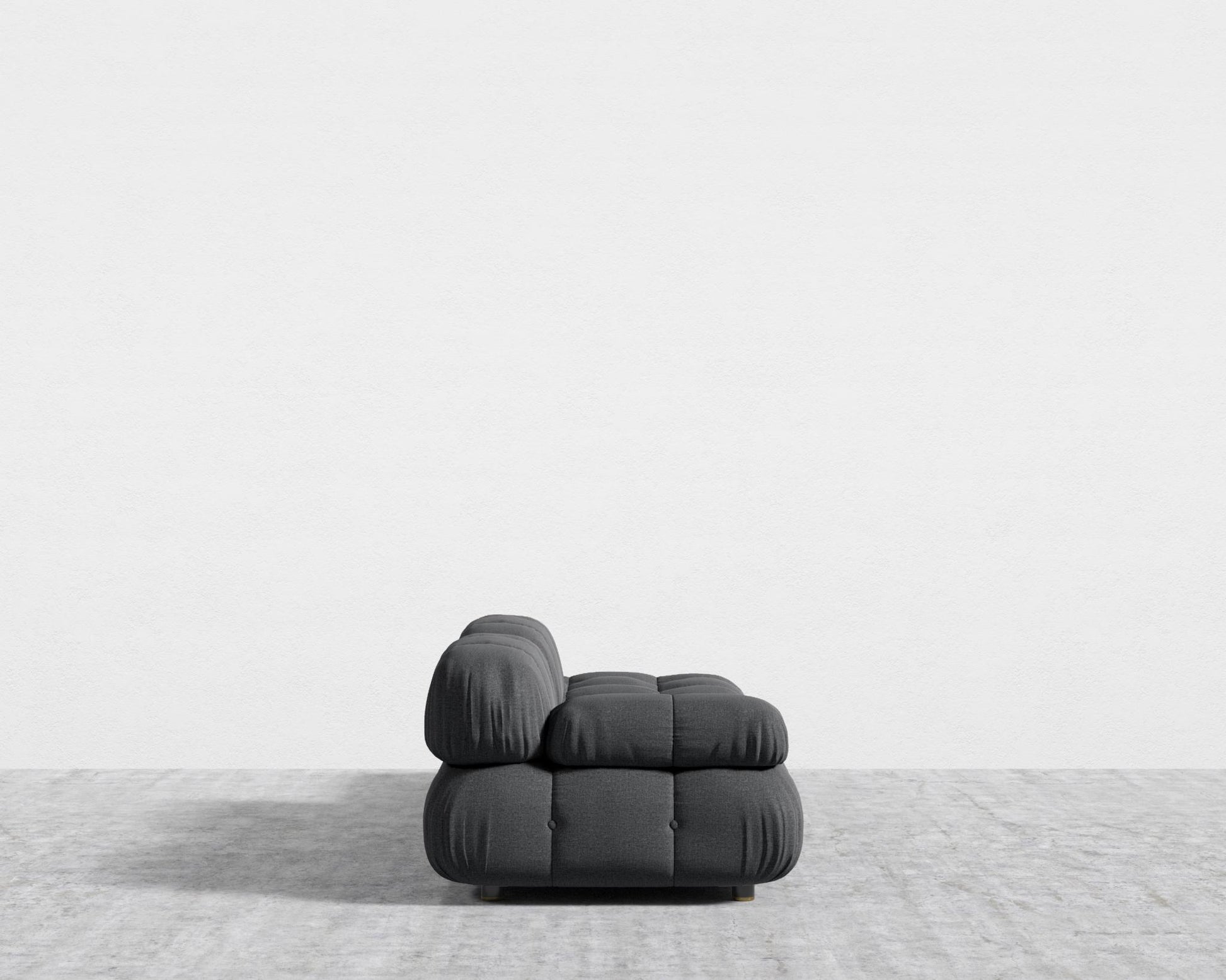 Belia Open End Sofa - Modern Felt - Stockholm