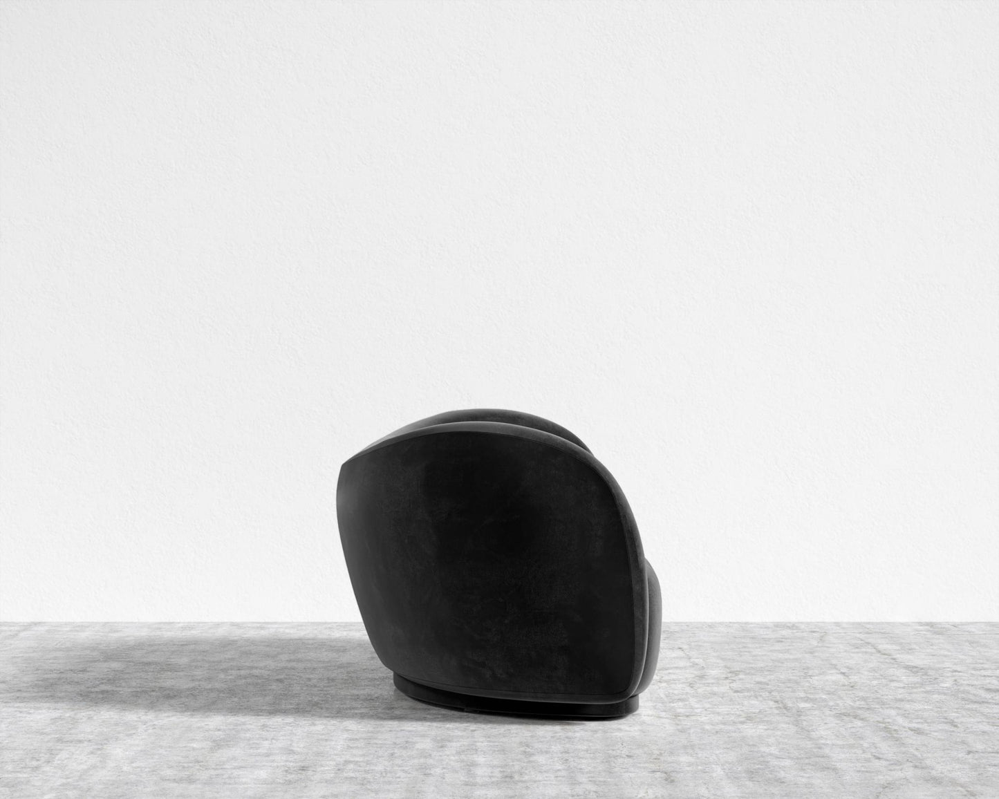 Diane Sofa - Plush Velvet - Black