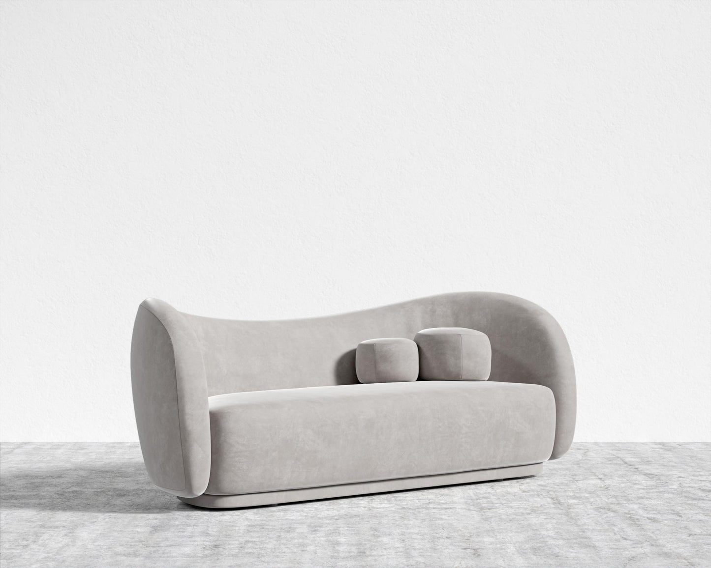 Diane Sofa - Vegan Venice Suede - Chiffon