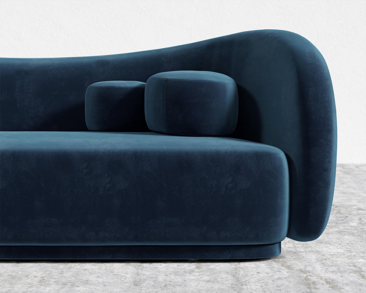 Diane Sofa - Plush Velvet - Cobalt