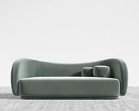 Diane Sofa - Plush Velvet - Moonstone