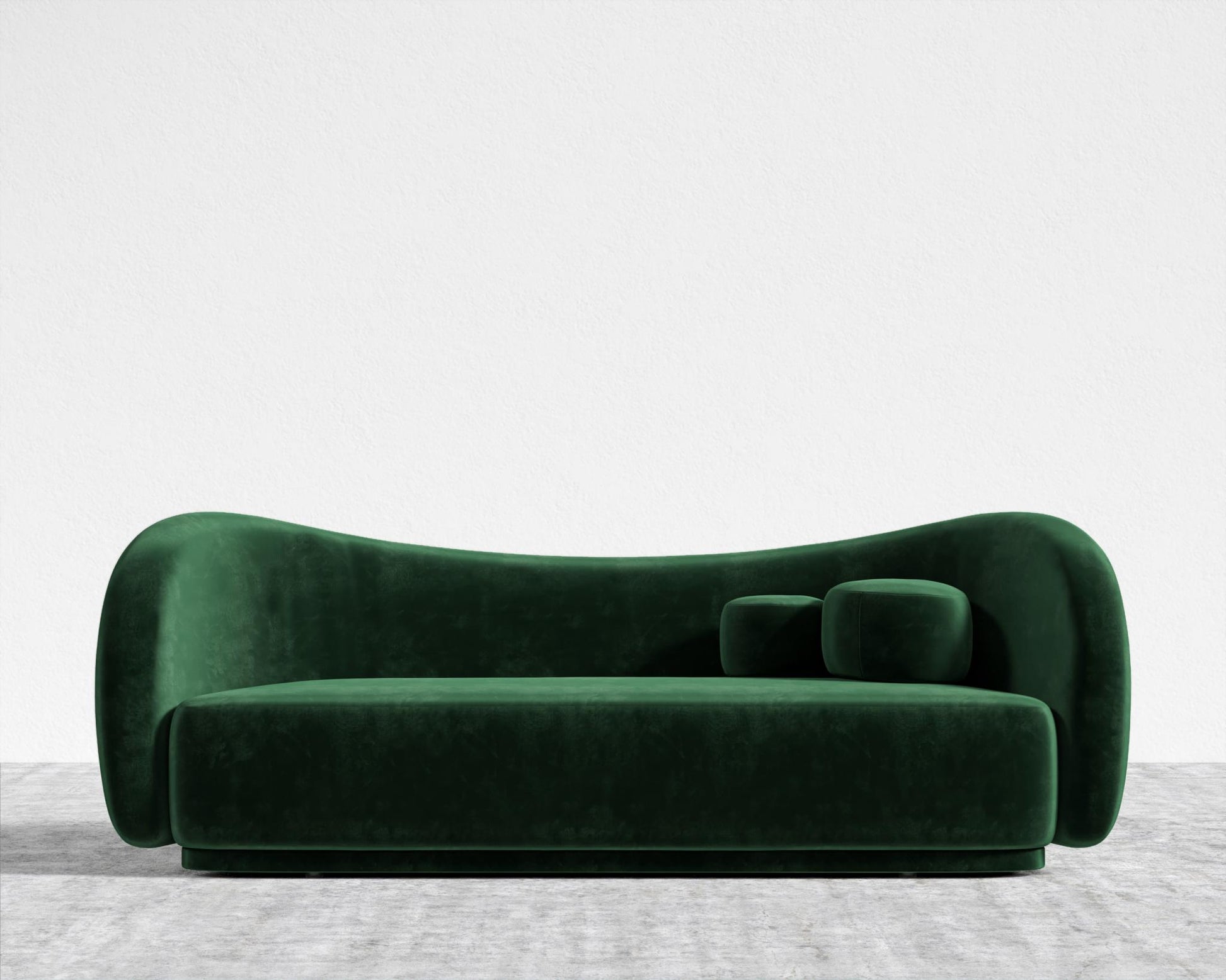 Diane Sofa - Plush Velvet - Moss
