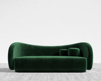 Diane Sofa - Plush Velvet - Moss