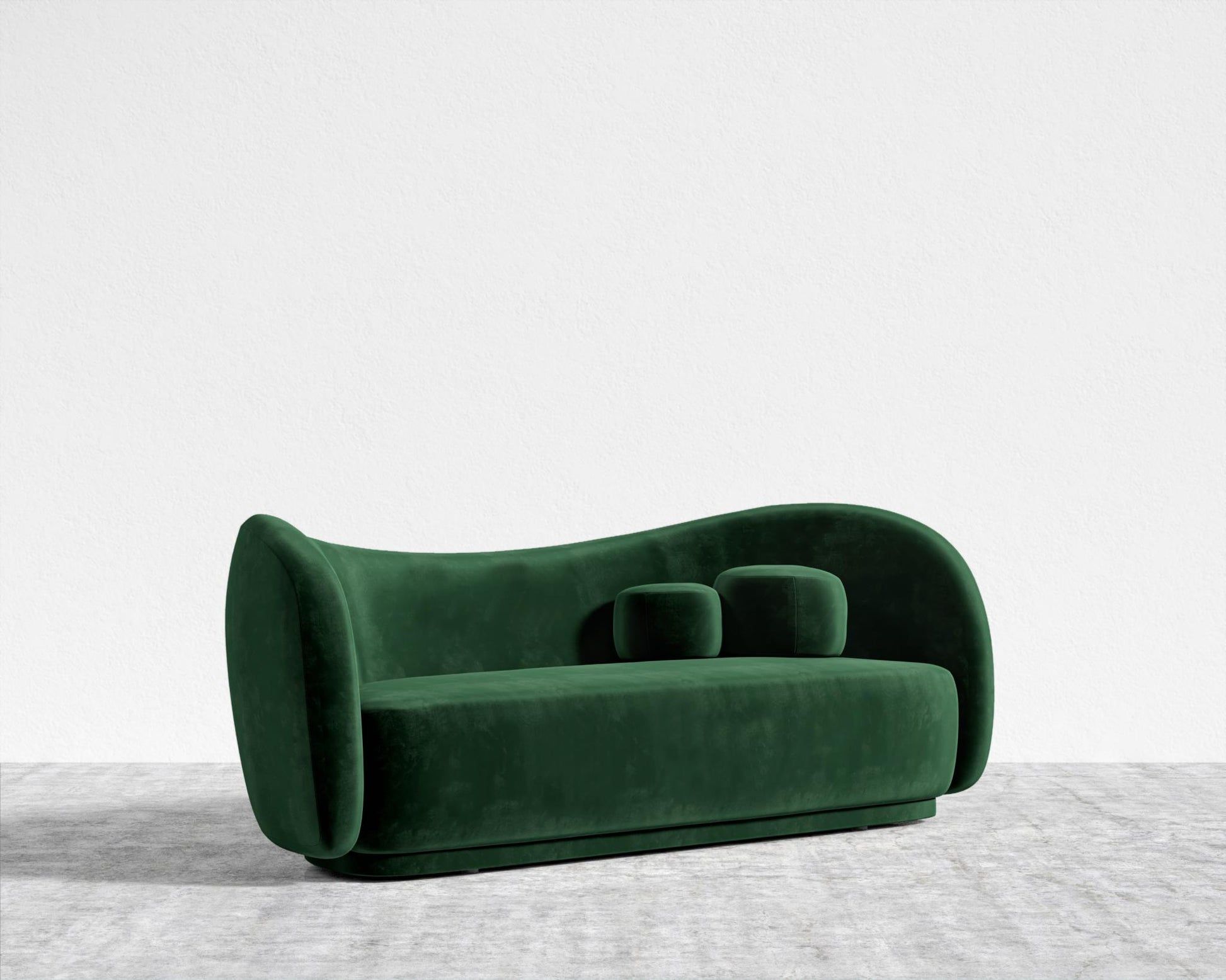 Diane Sofa - Plush Velvet - Moss