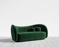 Diane Sofa - Plush Velvet - Moss