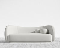 Diane Sofa - Trento Microfiber Leather - Trento Eggshell