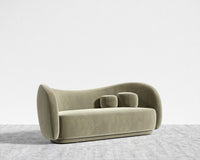 Diane Sofa - Plush Velvet - Olive Green