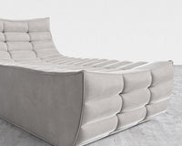 Tanner Chaise - Venice Vegan Suede - Chiffon