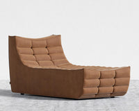 Tanner Chaise - Venice Vegan Suede - Cider