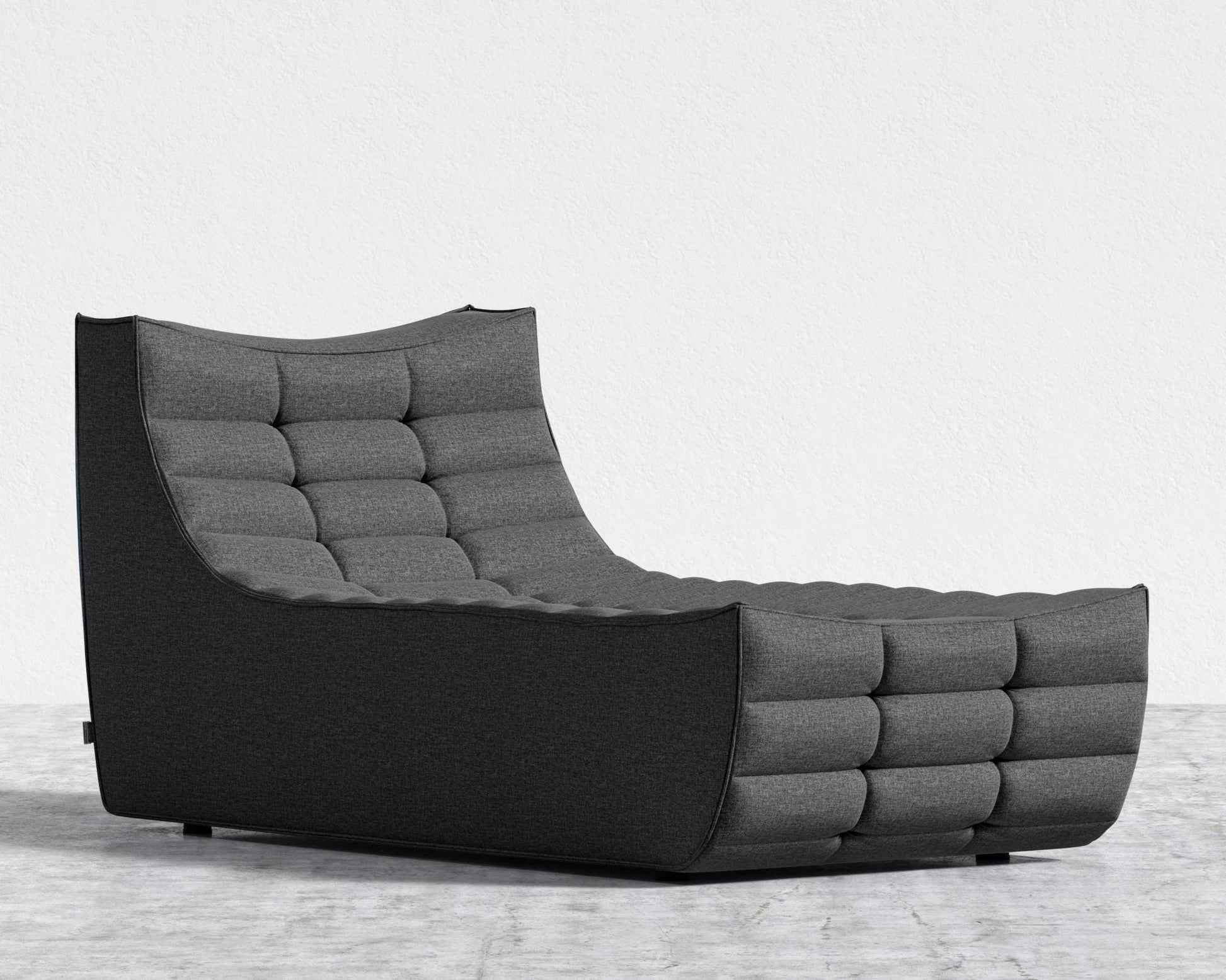 Tanner Chaise - Modern Felt - Stockholm