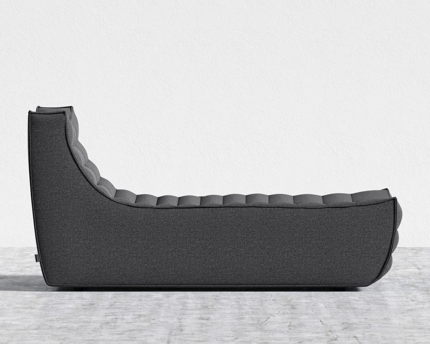 Tanner Chaise - Modern Felt - Stockholm