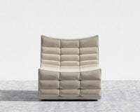 Tanner Chaise - Signature Plush Velvet - Warm Taupe