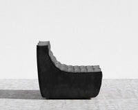 Tanner Sofa - Plush Velvet - Black