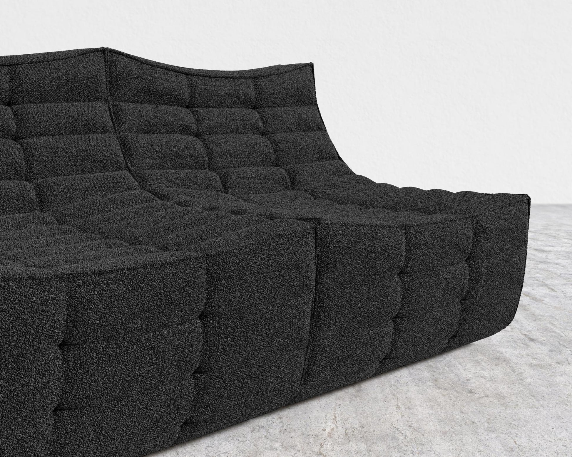 Tanner Sofa - Chatou Boucle - Caviar