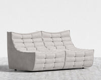 Tanner Sofa - Vegan Venice Suede - Chiffon