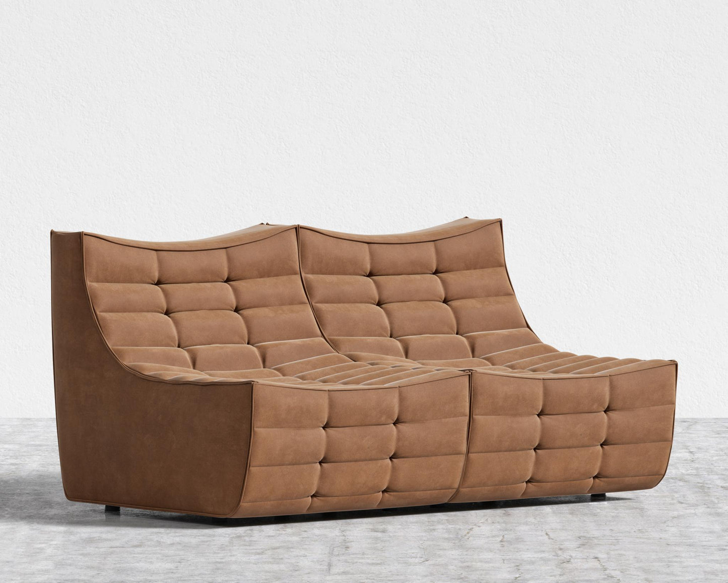 Tanner Sofa - Vegan Venice Suede - Cider