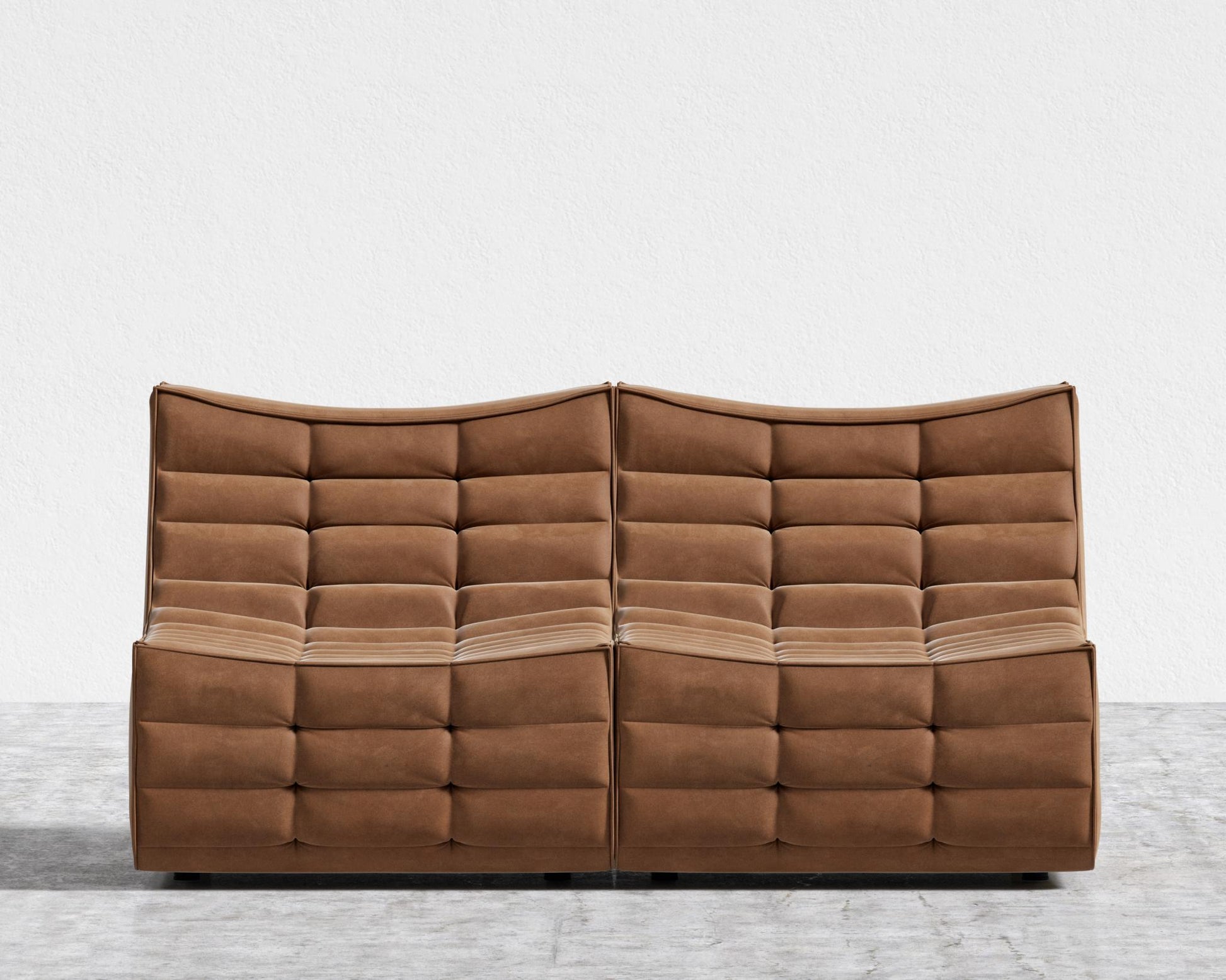Tanner Sofa - Vegan Venice Suede - Cider